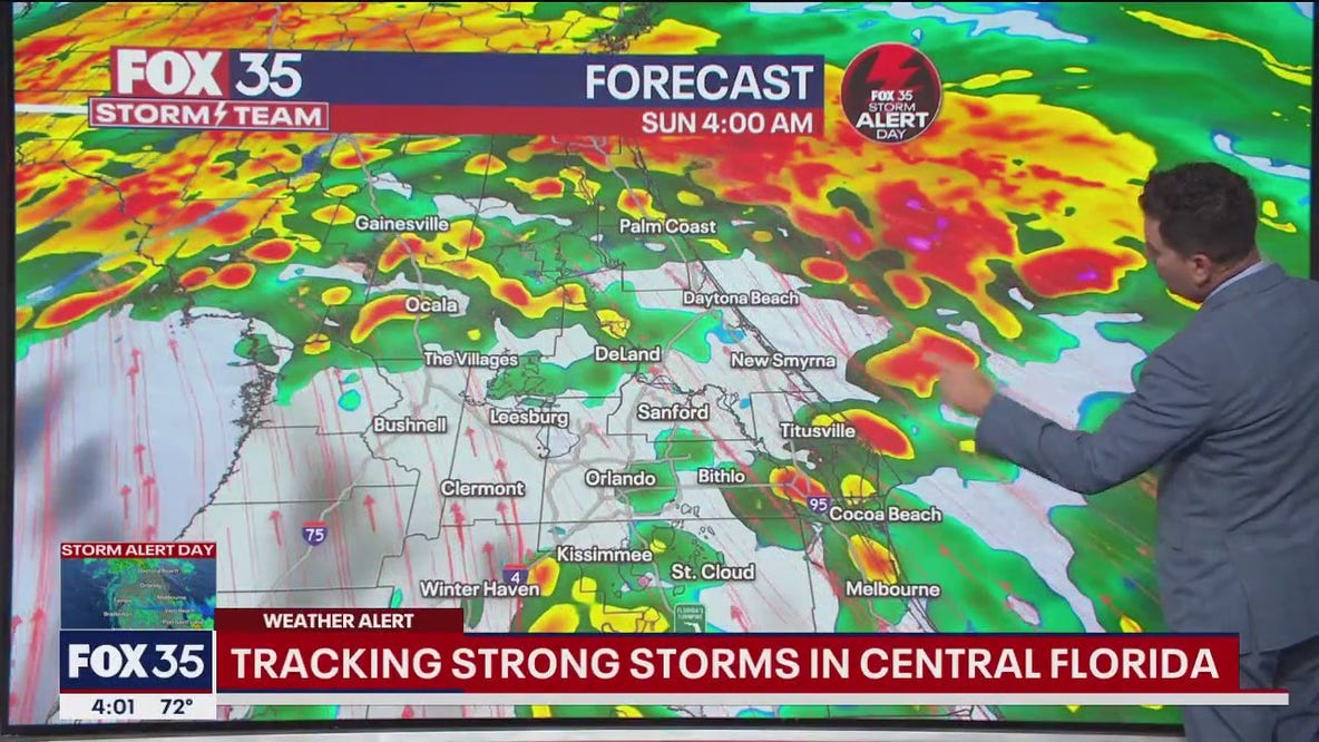 Orlando Weather Forecast - 4AM Update